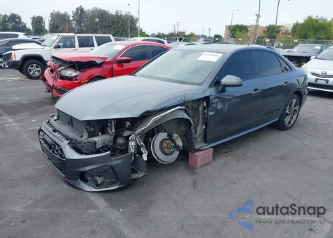 2021 Audi A4 Premium Plus 45 Tfsi S Line Quattro S Tronic из США, поврежденный, VIN WAUEAAF4XMN008194